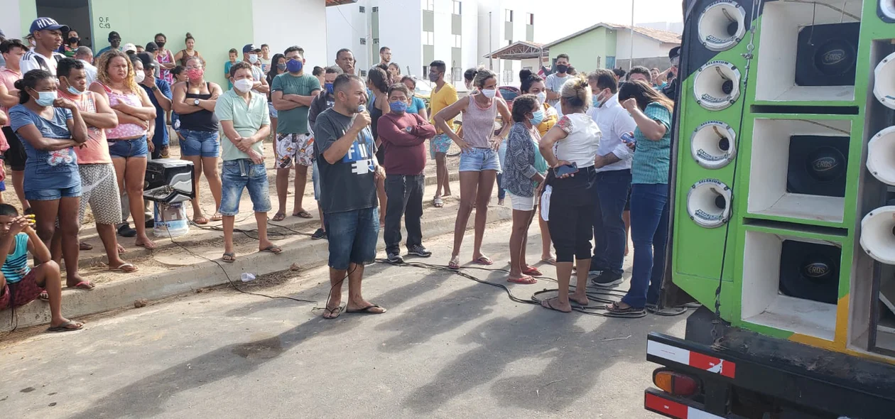 Moradores reivindicam ordem judicial