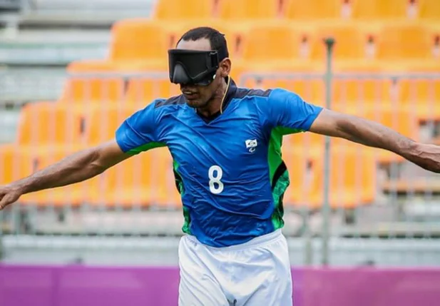 Nonato, jogador da seleção brasileira de futebol de cinco