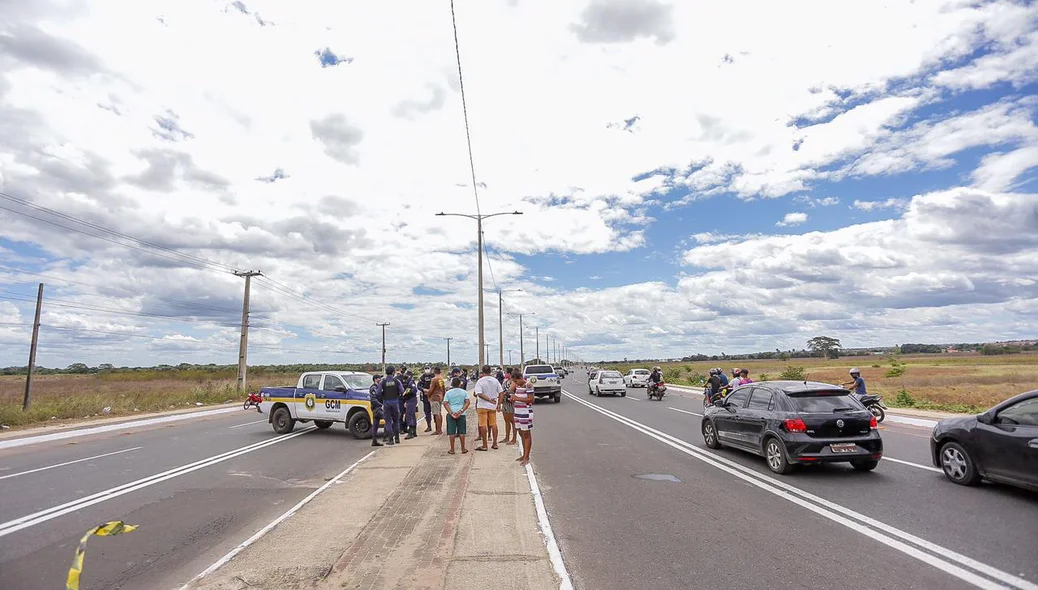 O acidente aconteceu na Avenida Poti Velho