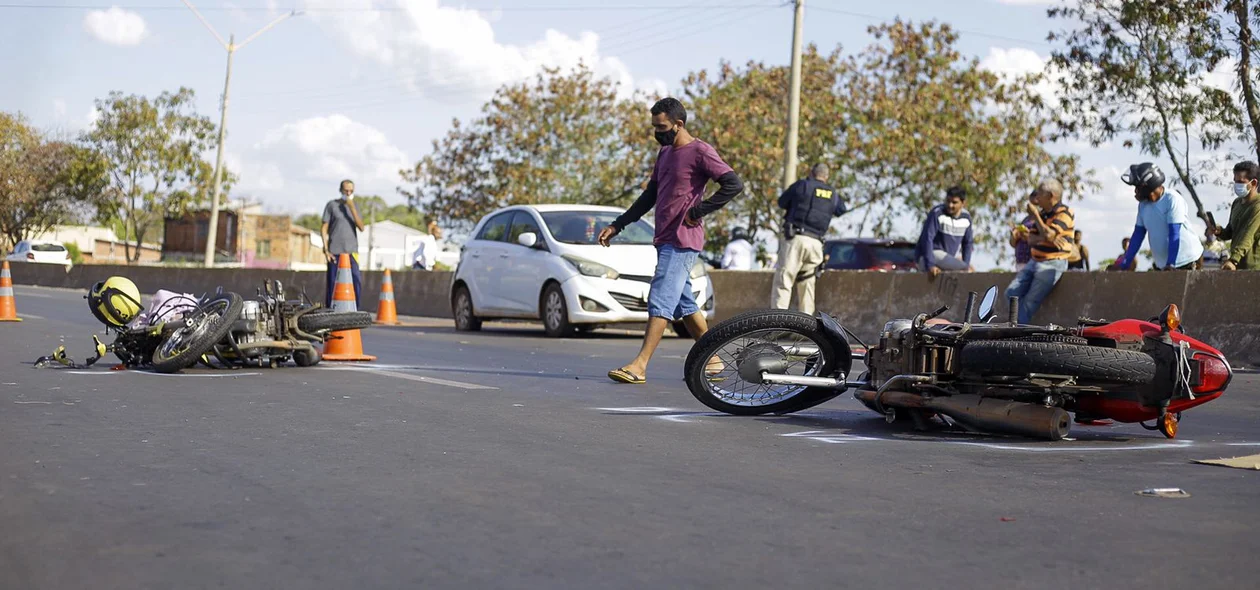 O acidente aconteceu na zona sul de Teresina