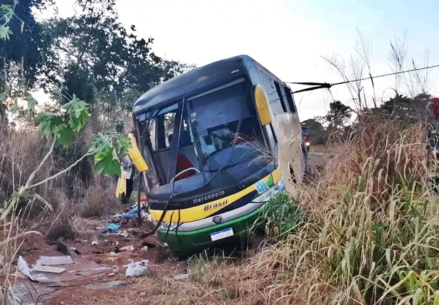 O acidente ocorreu na BR 070