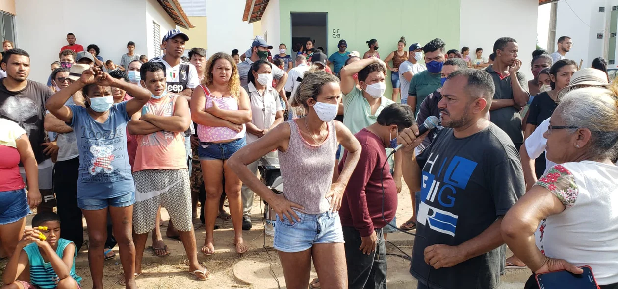 Ocupação no bairro Santa Maria