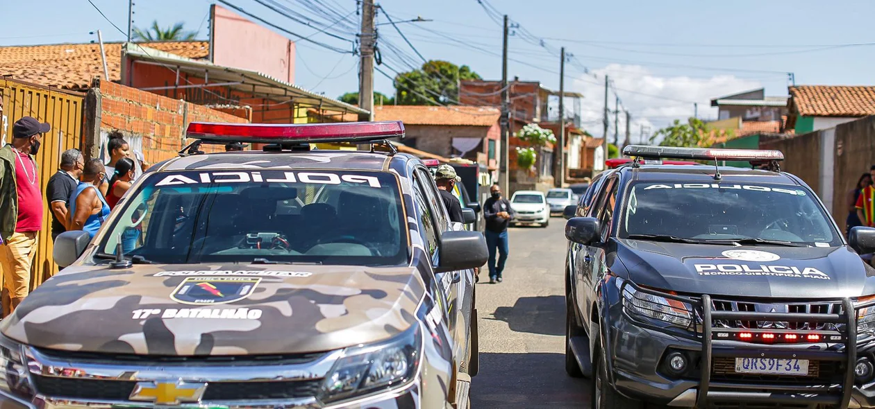 PM no local do crime