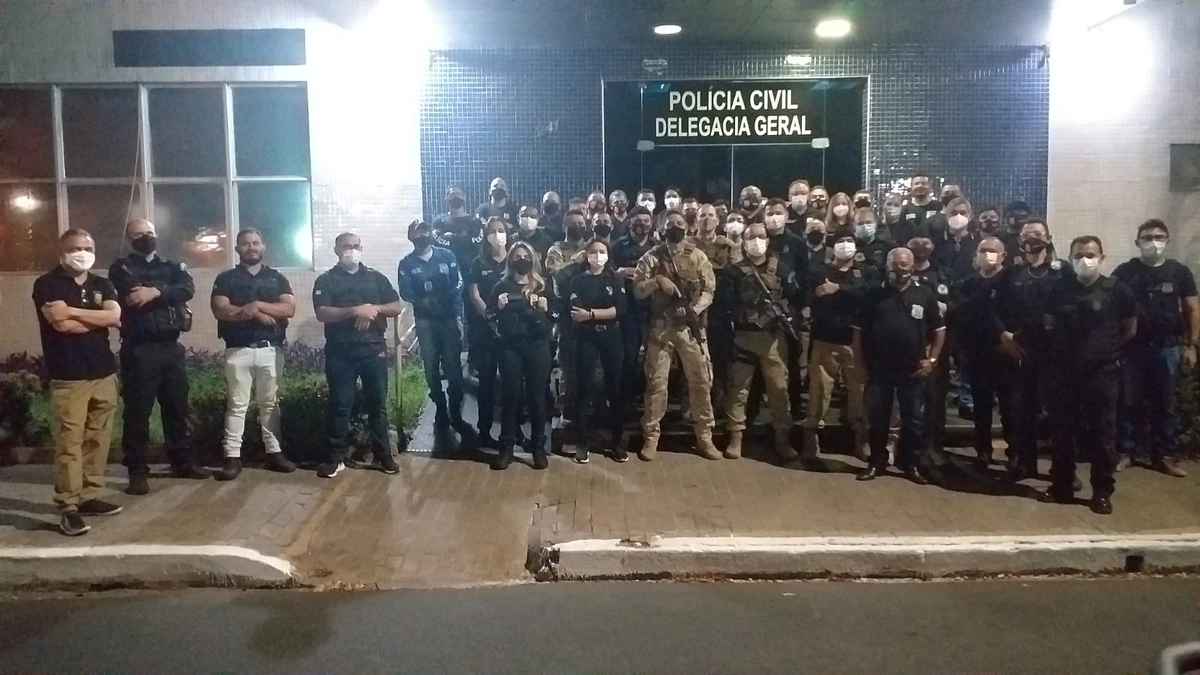 Policiais da Operação Cerco Fechado II