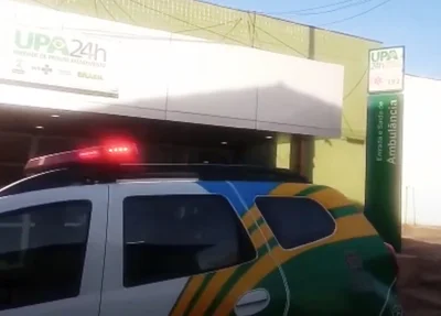 Policial militar foi encaminhado para a UPA