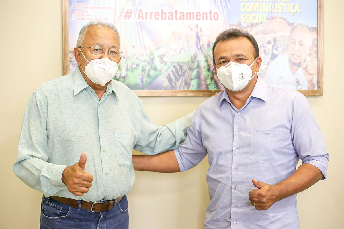 Prefeito Dr. Pessoa e deputado Fábio Abreu