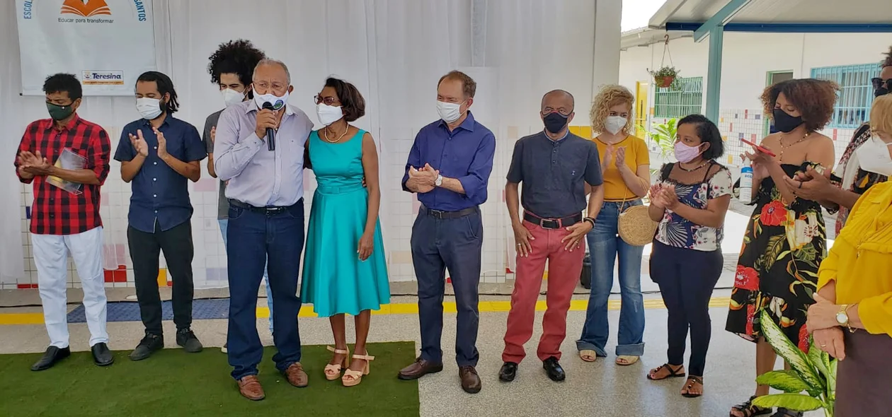 Prefeito Dr. Pessoa inaugura escola Professora Ana vitória de Carvalho