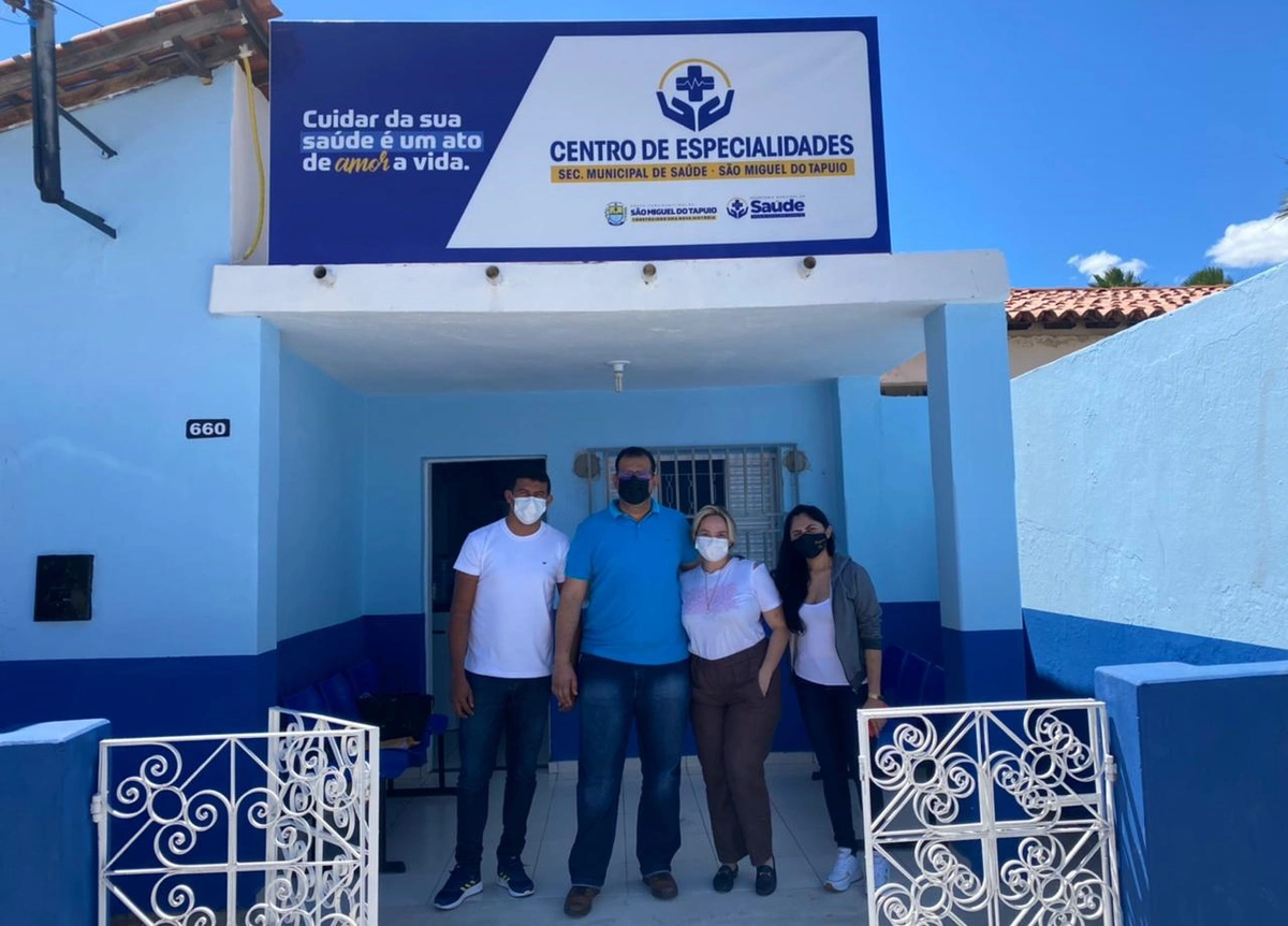 Prefeito Pompilio Filho inaugura Centro de Diagnóstico em São Miguel do Tapuio