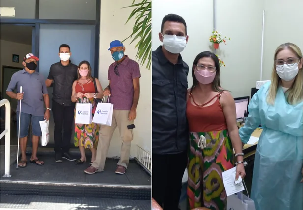 Prefeitura de Beneditinos entrega aparelhos auditivos a pacientes