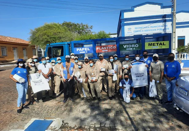 Prefeitura de Oeiras inicia coleta seletiva a partir do dia 13 de setembro