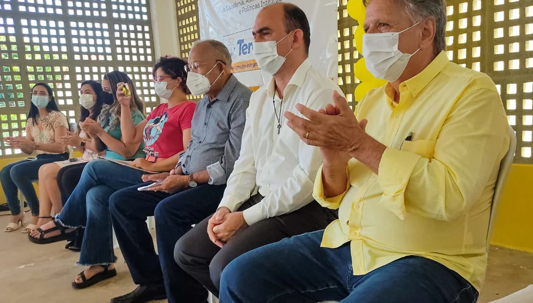 Presentes na solenidade