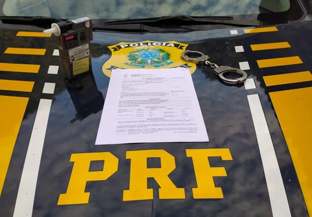 PRF prende homem por embriaguez ao volante em Gilbués