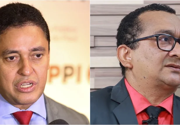 Procurador-geral Cleandro Moura e promotor Chico de Jesus