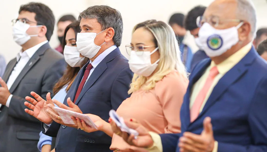 Rafael Fonteles, Rejane Dias, Wellington Dias, Conceição e Dr. Pessoa