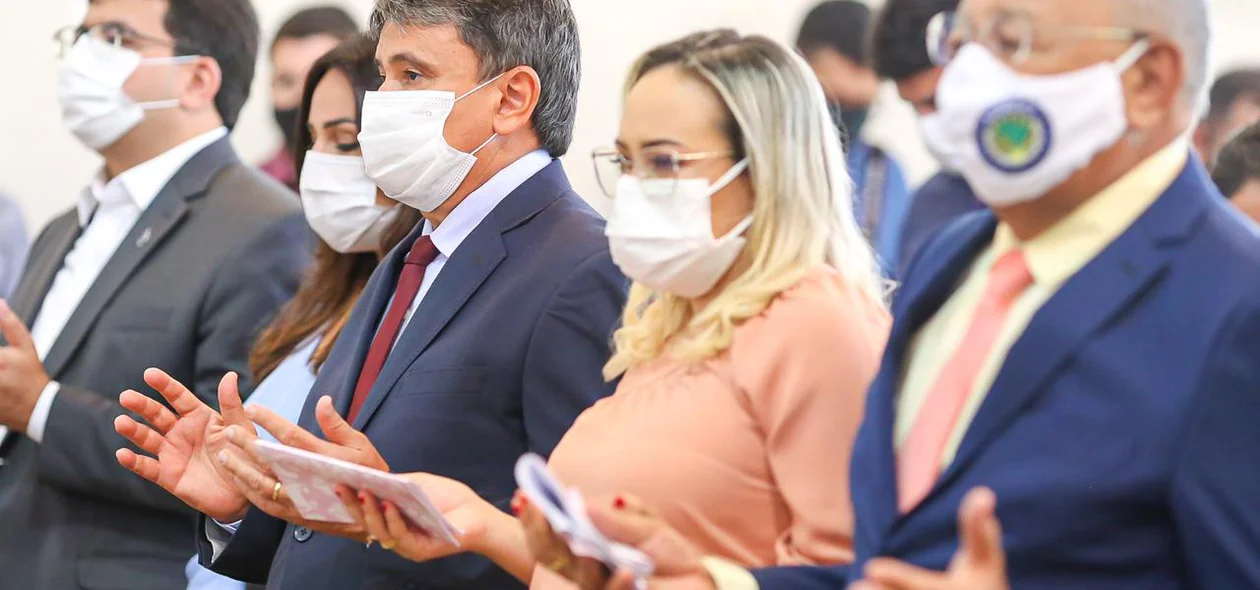 Rafael Fonteles, Rejane Dias, Wellington Dias, Conceição e Dr. Pessoa