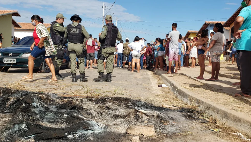 Reintegração de posse na zona norte de Teresina