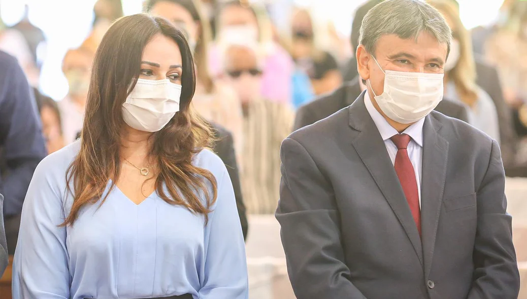 Rejane e Wellington Dias