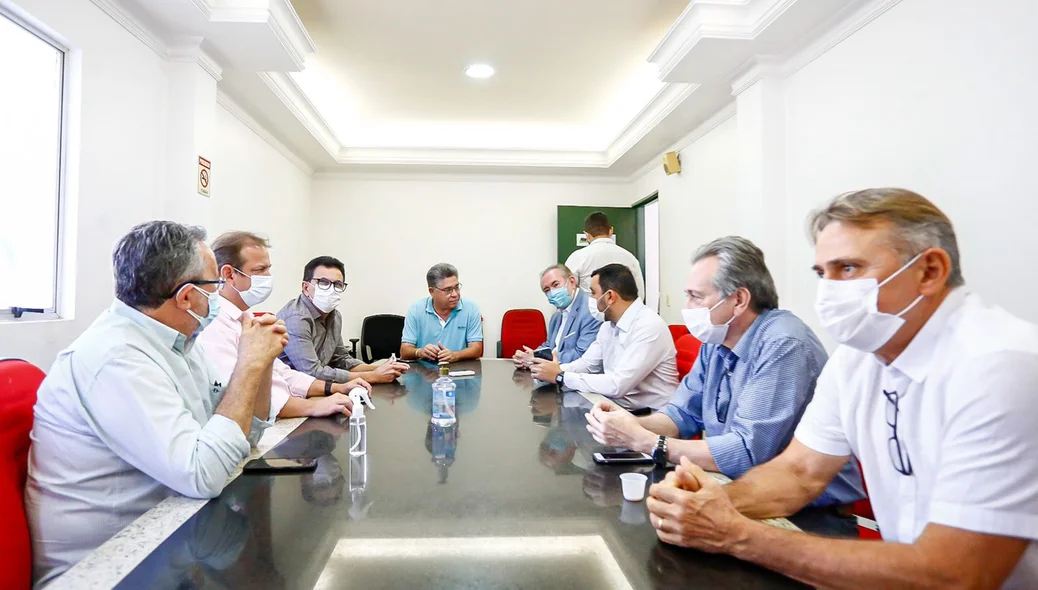 Reunião aconteceu na sede do MDB em Teresina