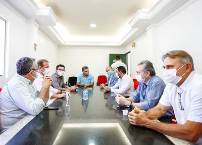 Reunião aconteceu na sede do MDB em Teresina
