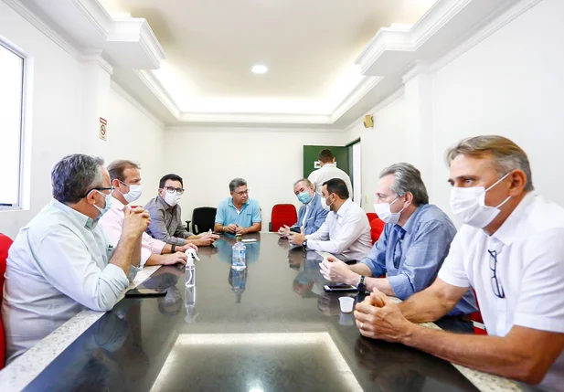 Reunião aconteceu na sede do MDB em Teresina