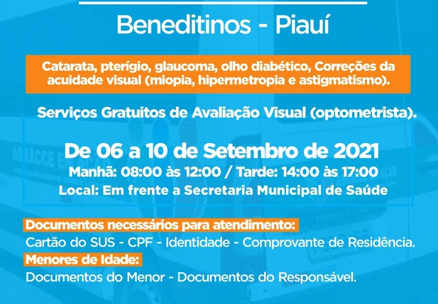 Semana de Atenção à Saúde Visual