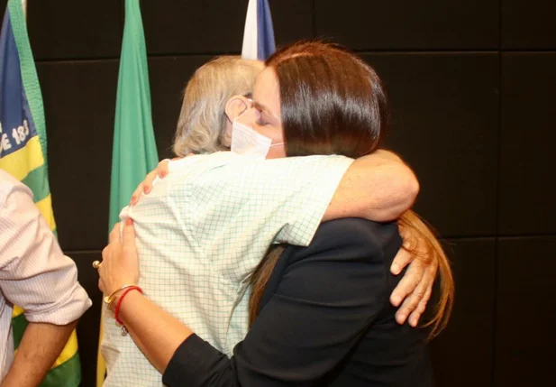 Sílvio Merndes e Iracema Portella