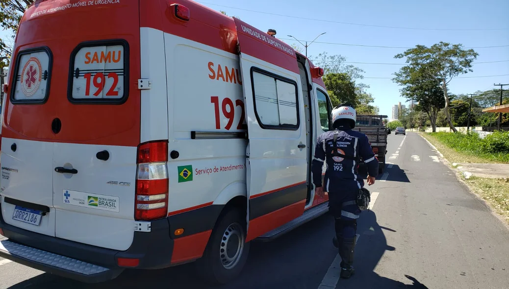Socorrista do SAMU realizou os primeiros socorros