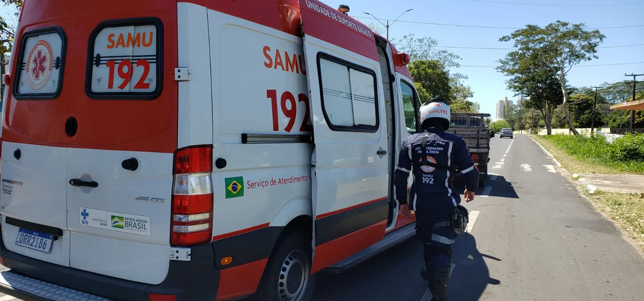 Socorrista do SAMU realizou os primeiros socorros