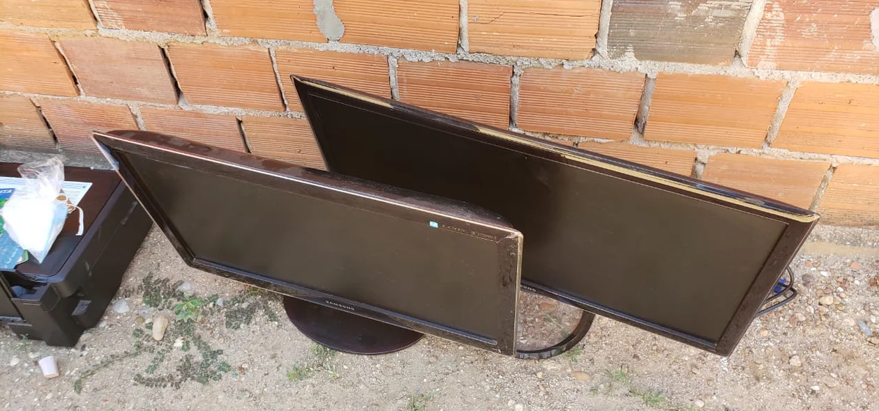 Televisores roubados em arrastão foram recuperados