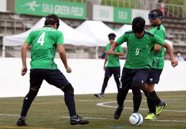 Treino da seleção brasileira de futebol de 5