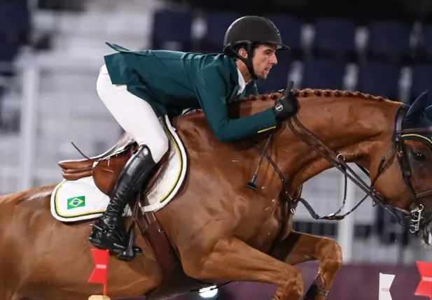 Yuri Mansur, da equipe de hipismo do Brasil
