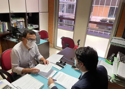 Zé Santana registra candidatura ao cargo de conselheiro do TCE