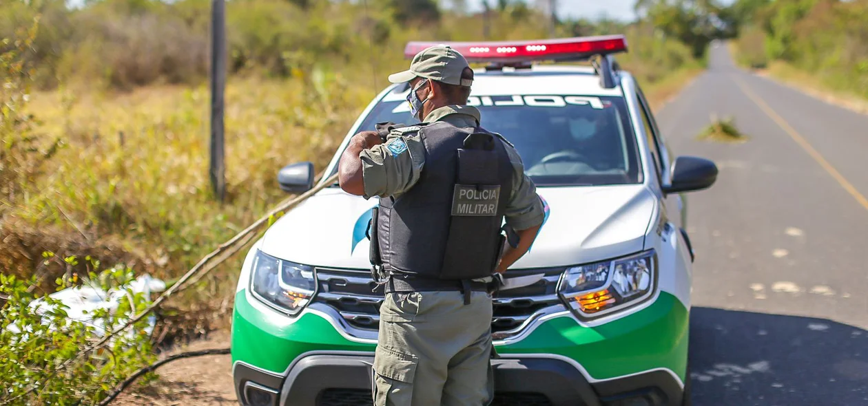 5º BPM fez o isolamento da área onde o corpo foi encontrado
