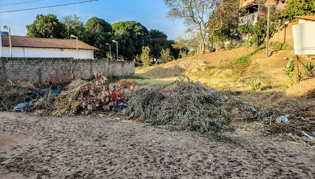 A situação foi registrada no Monte Castelo
