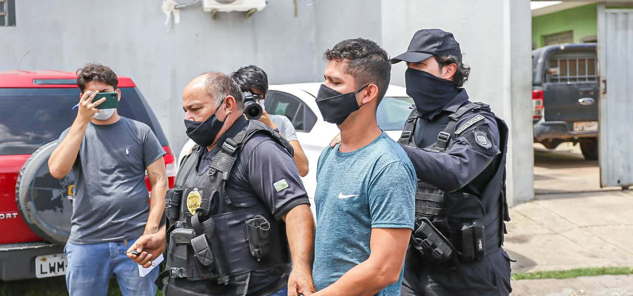 Acusado foi preso em casa