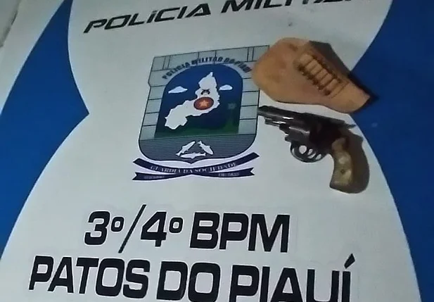 Arma de fogo apreendida