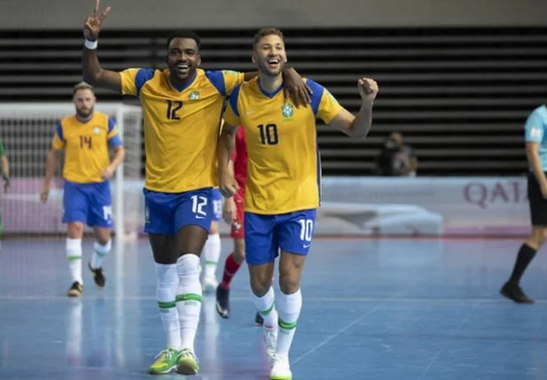 Brasil goleia Panamá na Copa do Mundo de Futsal