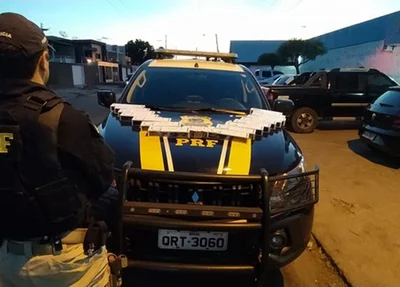Carga de cigarros contrabandeados é apreendida em Parnaíba