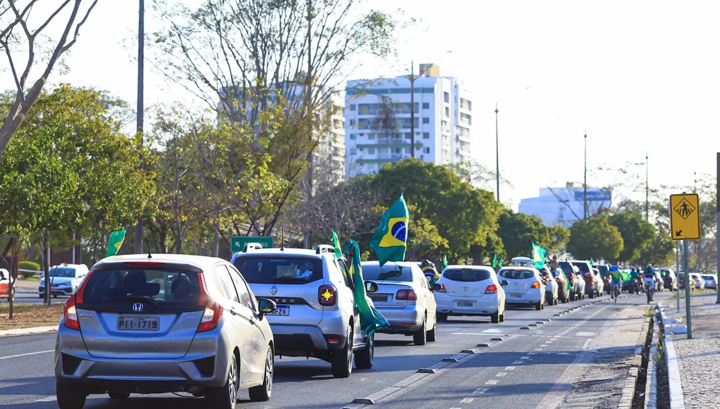 Carreata passou pela Av. João XXlll