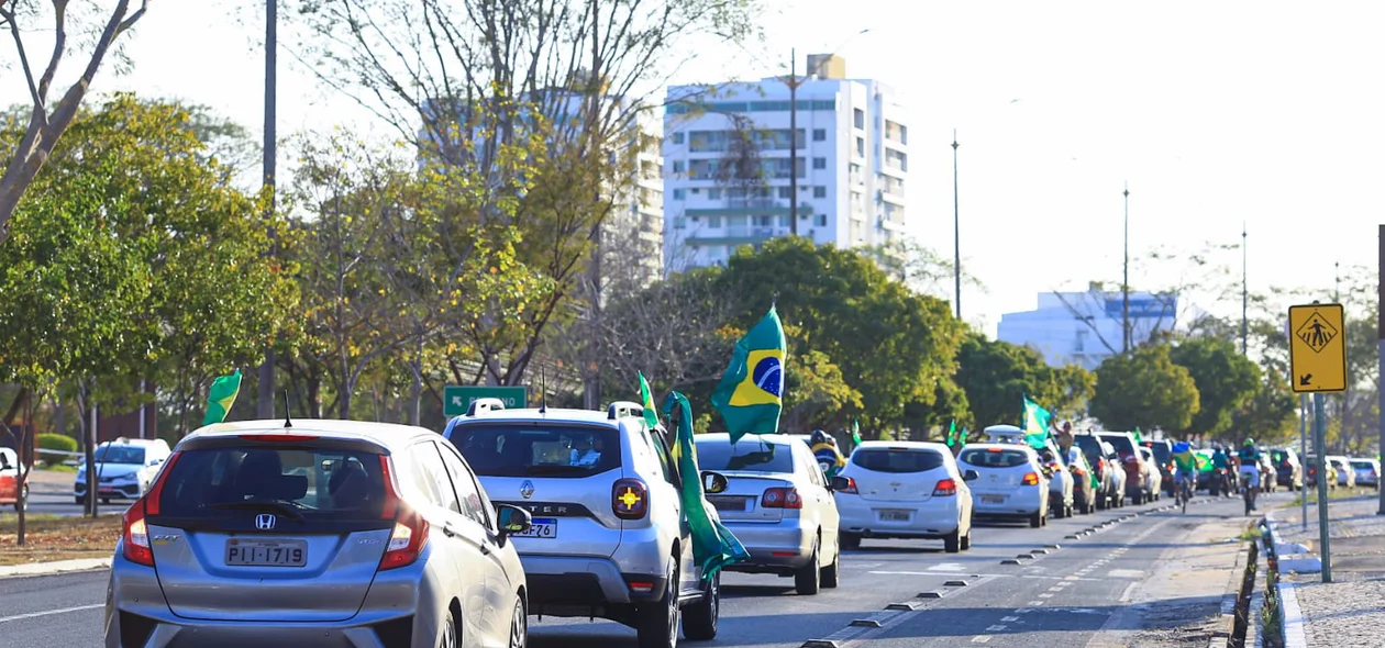Carreata passou pela Av. João XXlll