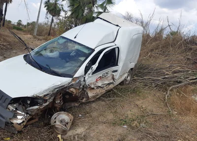 Carro envolvido no acidente