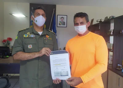 Coronel Lindomar Castilho e Demóstenes Ribeiro