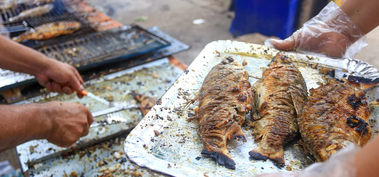 Degustação de peixe