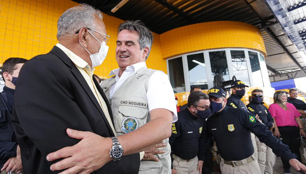 Dr. Pessoa com o ministro Ciro Nogueira