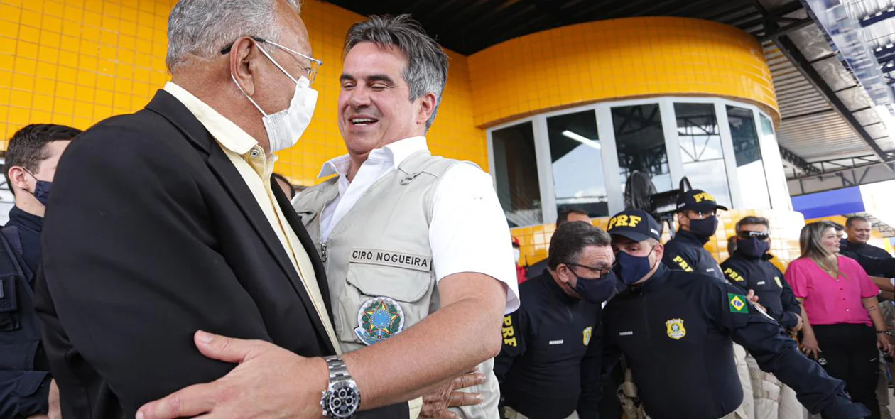 Dr. Pessoa com o ministro Ciro Nogueira