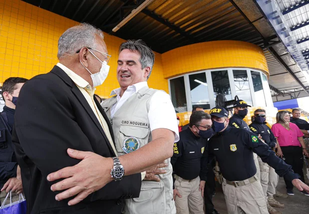 Dr. Pessoa com o ministro Ciro Nogueira