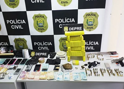 Drogas apreendidas