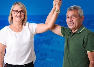 Edilson Capote e Cynara Cristiana Lages Veras