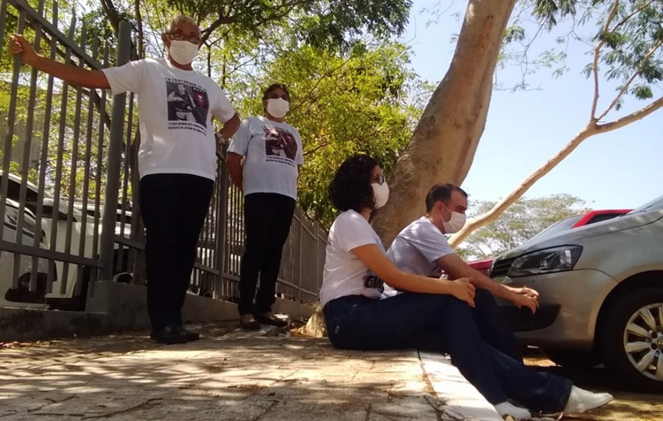 Família do cabo Claudemir não foi autorizada a acompanhar o julgamento