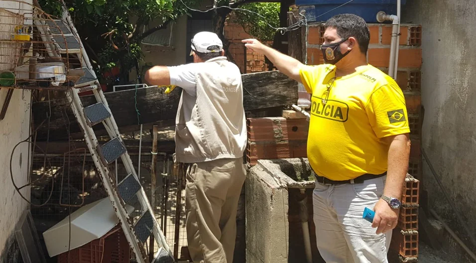 Foi feita uma inspeção na casa